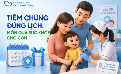 (HCDC-Clip) Tiêm chủng đúng lịch: Món quà sức khỏe cho con